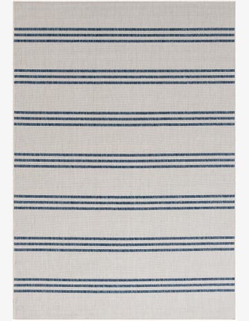 Ivory Easy-Clean Jill Zarin Anguilla Indoor / Outdoor Rug