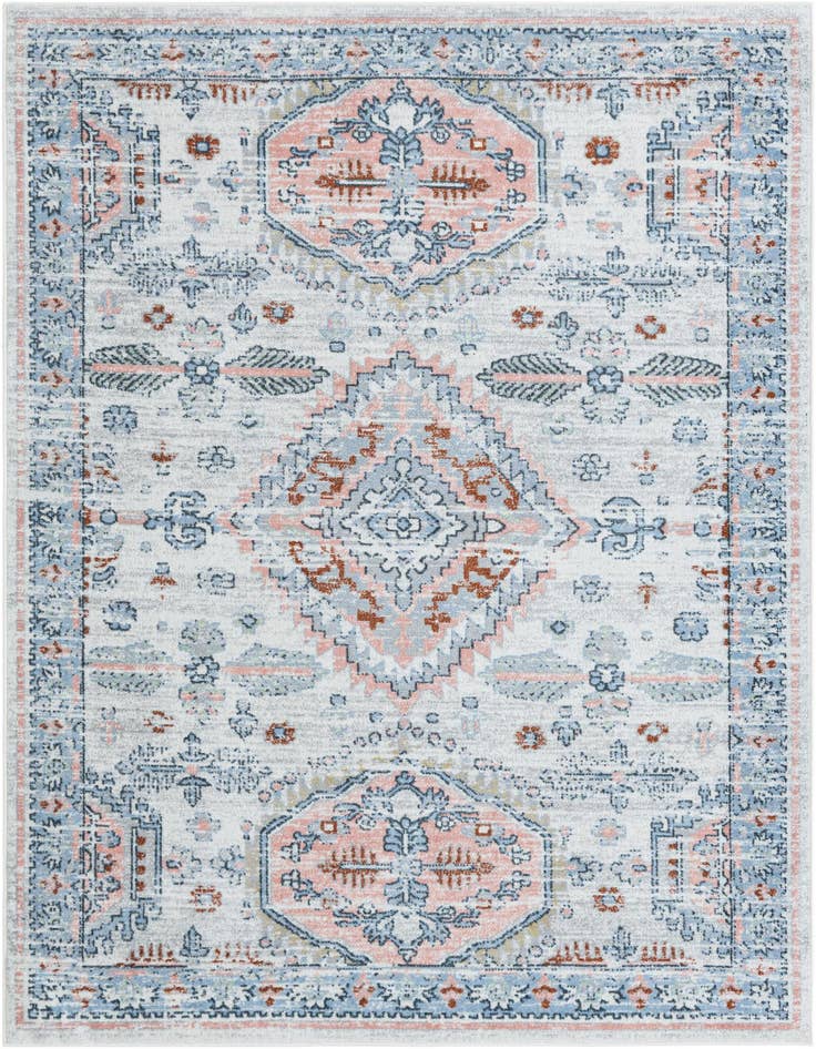 Detail image of 5' 3 x 8' Kamala Washable Rug