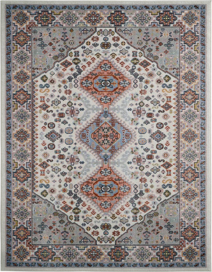 Detail image of 5' 3 x 8' Kamala Washable Rug