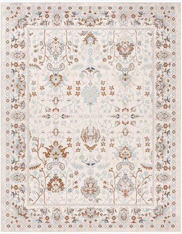 Ivory Kamala Washable Rug