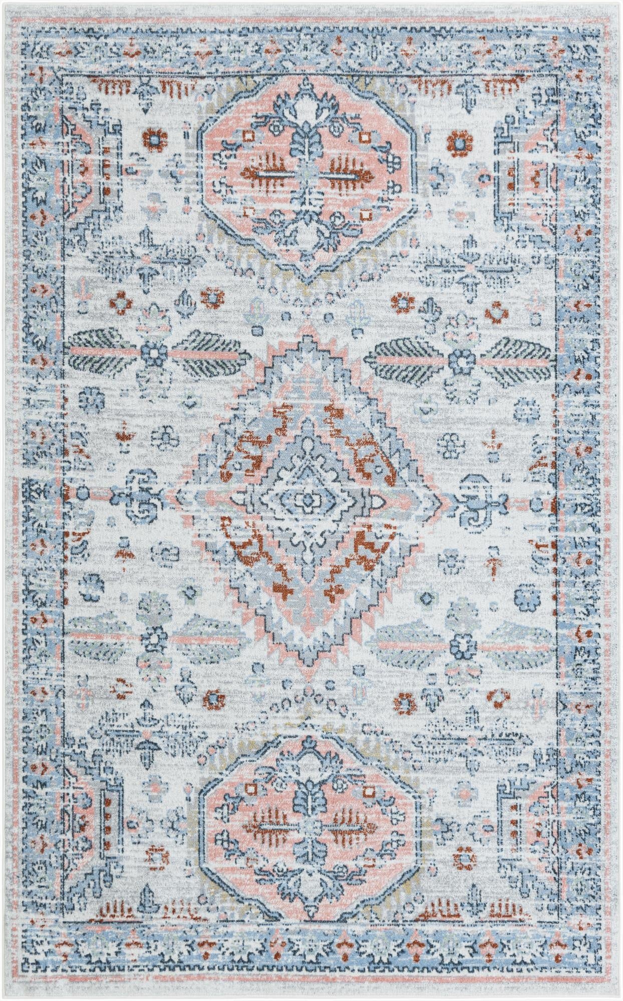 5' 3 x 8' Kamala Washable Rug