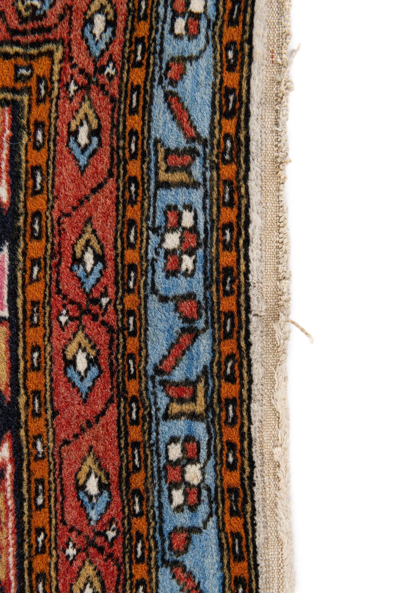 5' 2 x 7' 4 Hand Knotted Kars Wool Rug