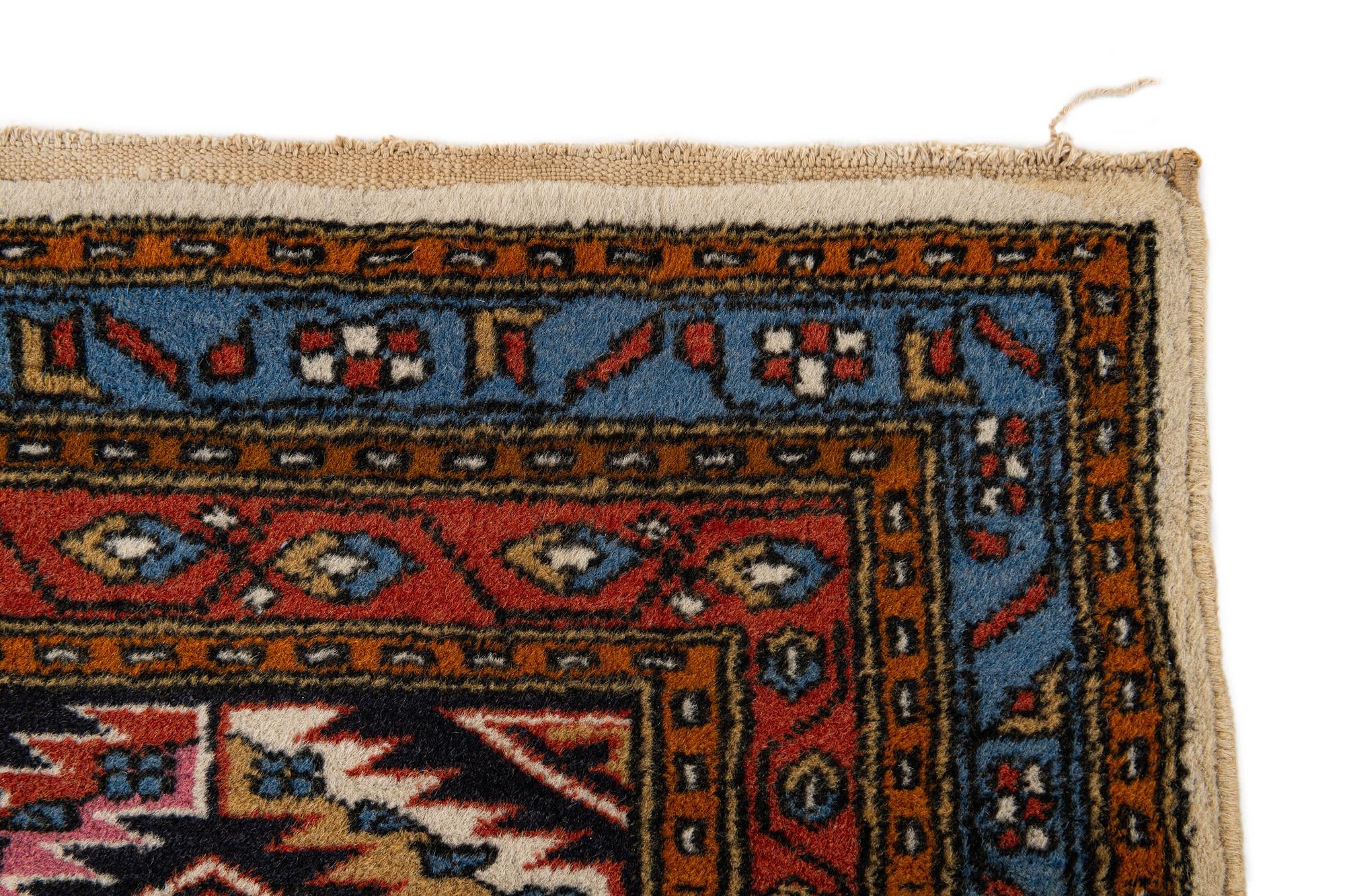 5' 2 x 7' 4 Hand Knotted Kars Wool Rug