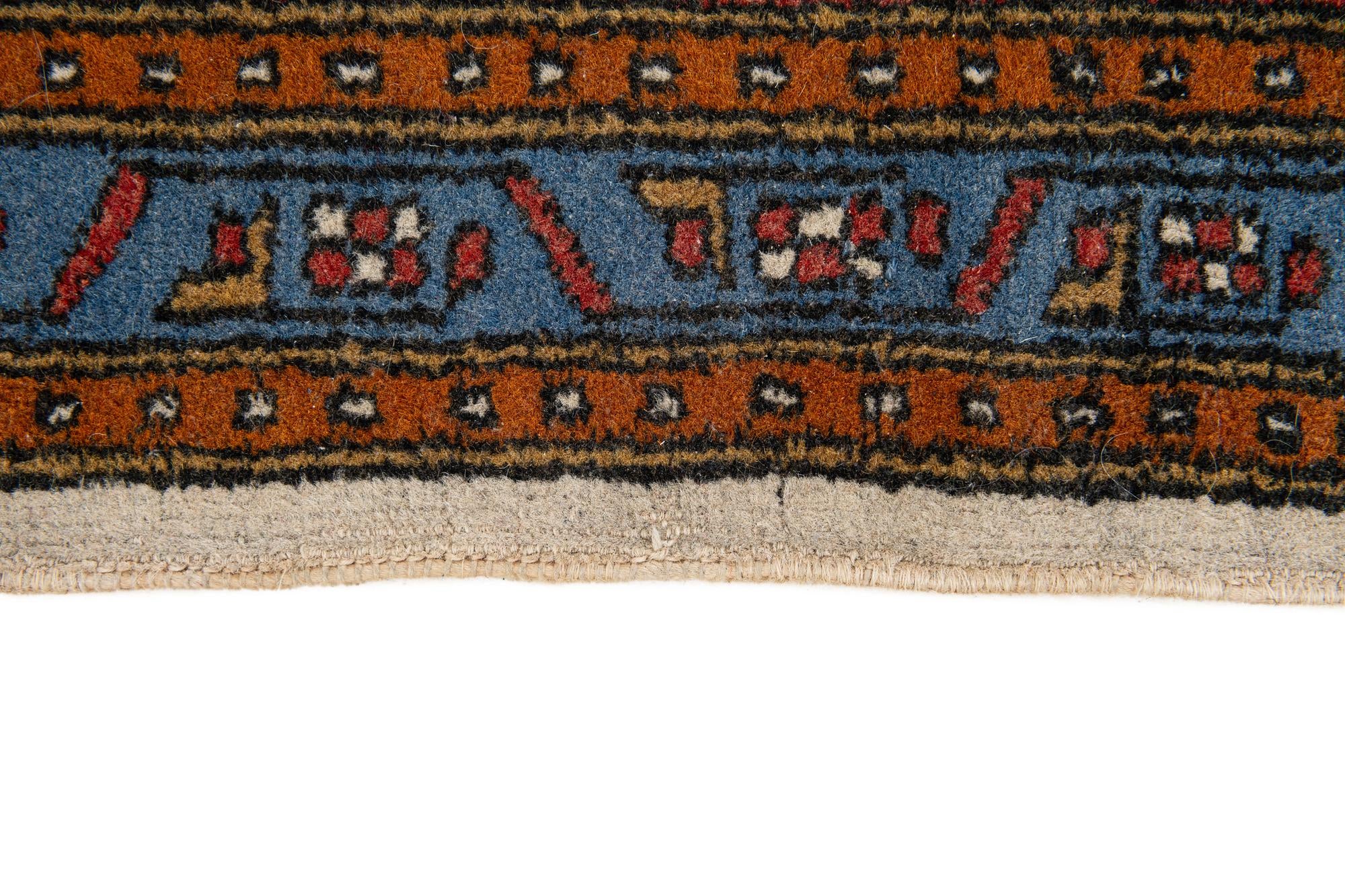 5' 2 x 7' 4 Hand Knotted Kars Wool Rug