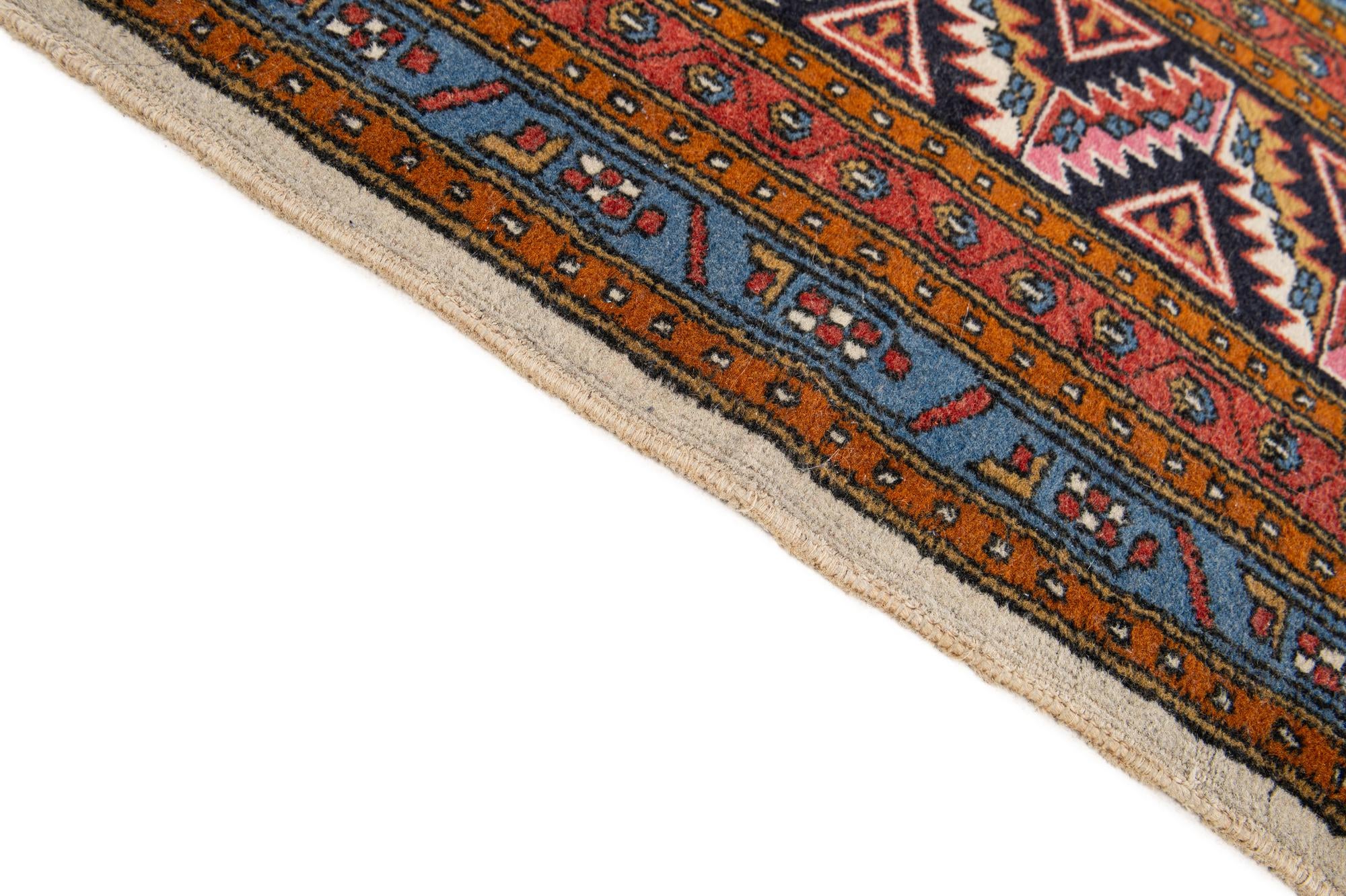 5' 2 x 7' 4 Hand Knotted Kars Wool Rug