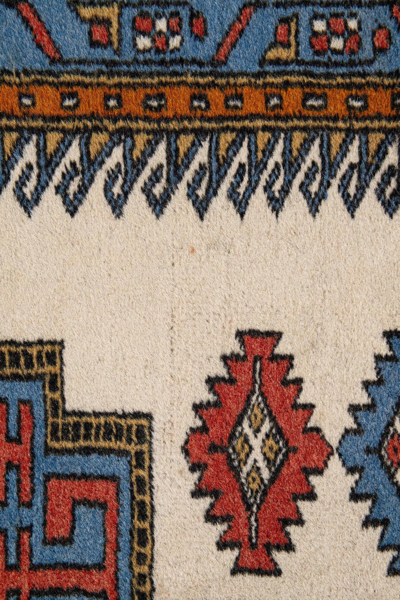 5' 2 x 7' 4 Hand Knotted Kars Wool Rug