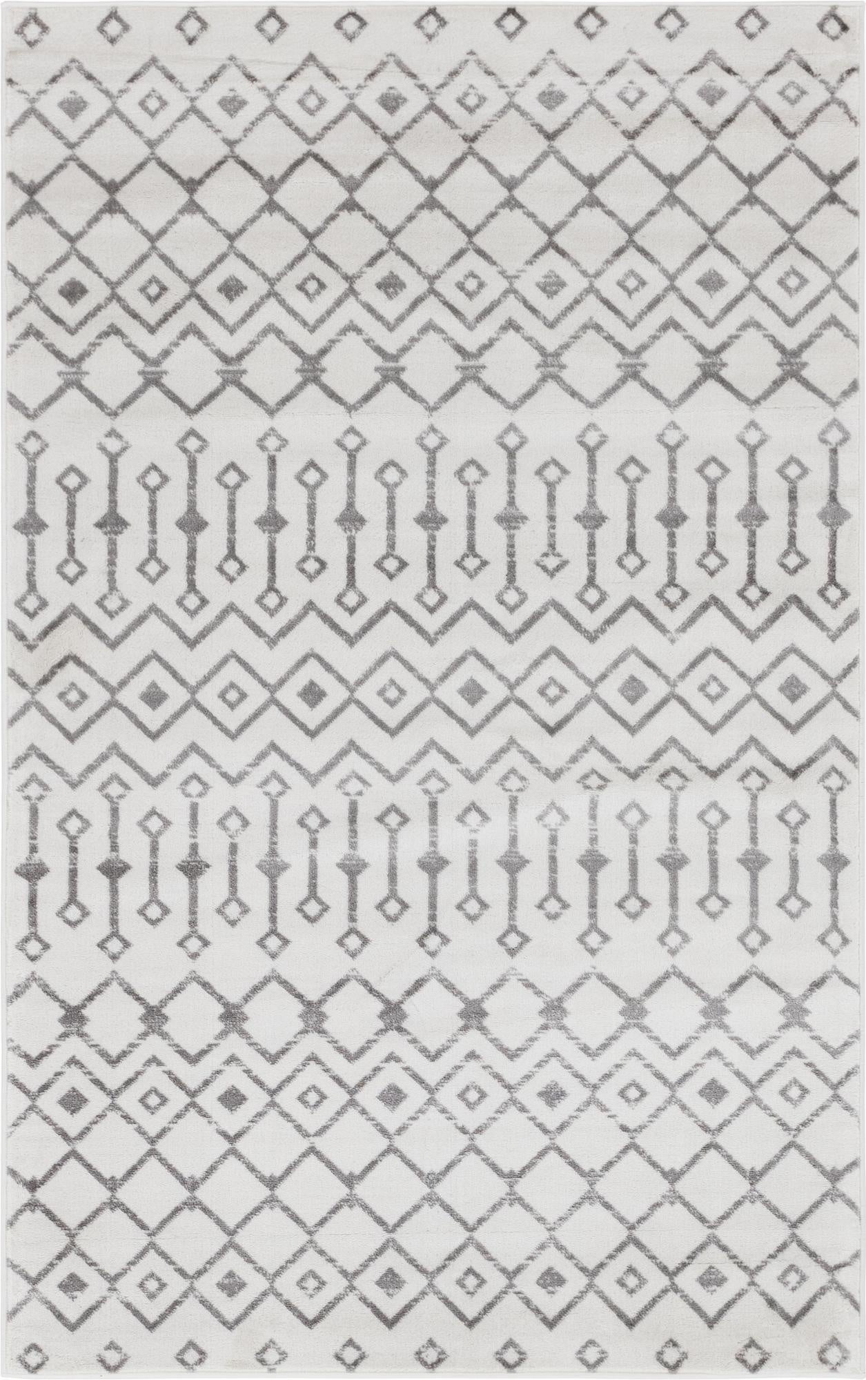Primary image 5' 3 x 8' Kasbah Trellis Rug