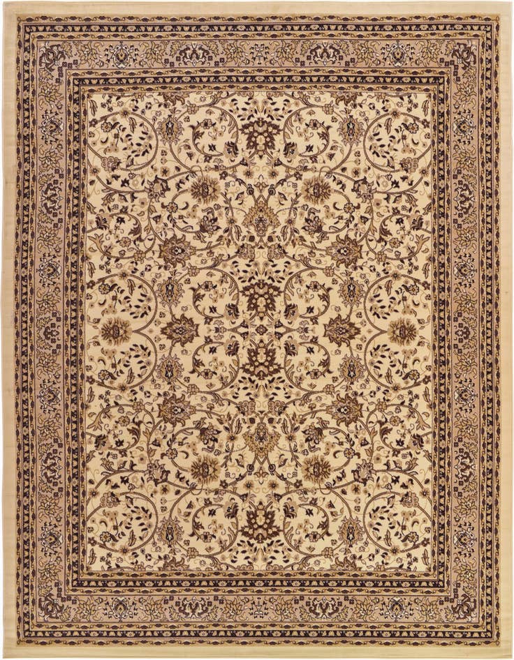 Detail image of 10' x 13' Kashan Design Rug