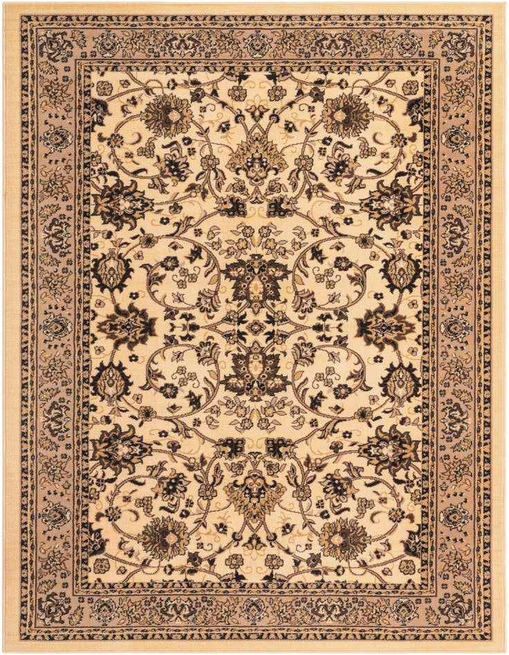 Detail image of 6' x 9' Kashan Design Rug