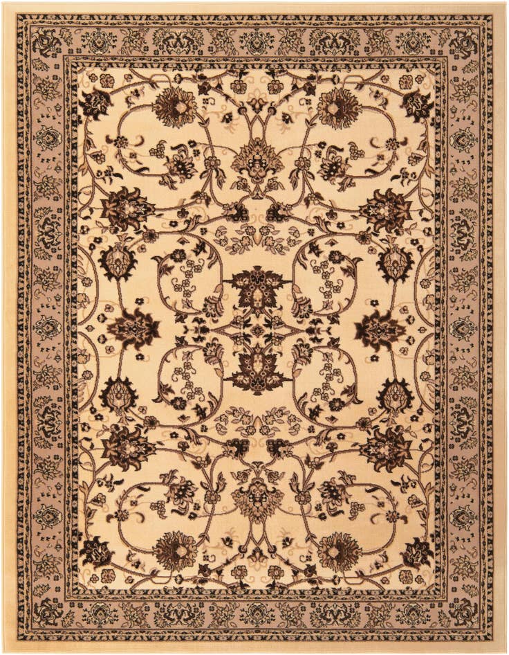 Detail image of 7' x 10' Kashan Design Rug