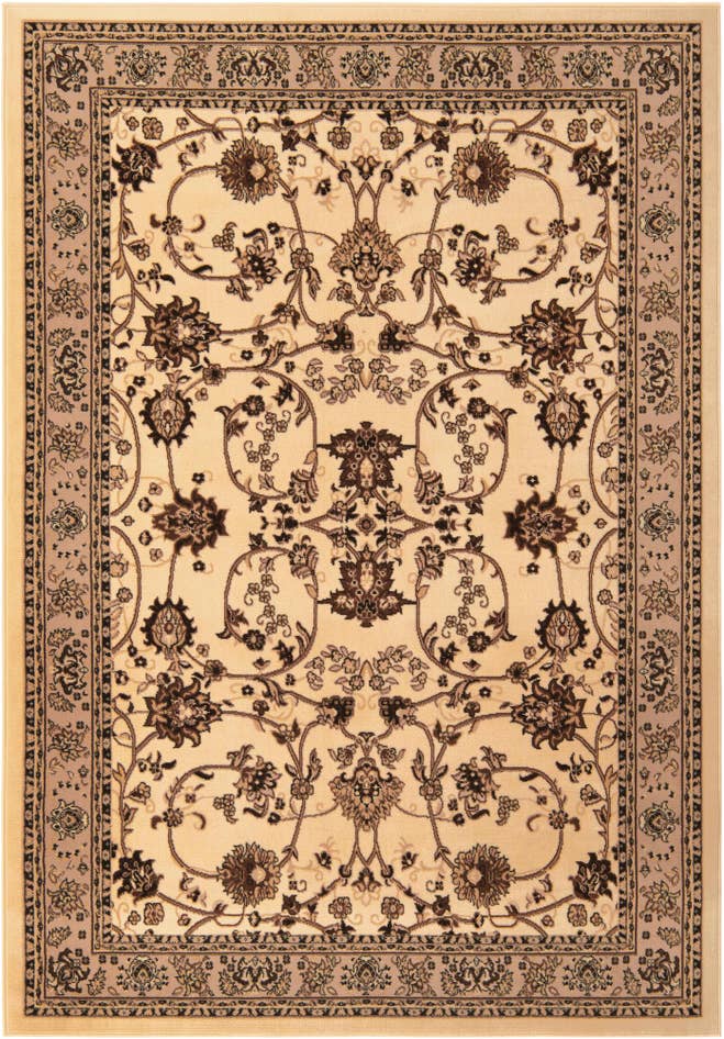 Vue détaillée : 215cm x 305cm Kashan Design Tapis