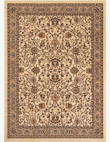 7' 10 x 11' Kashan Design Rug
