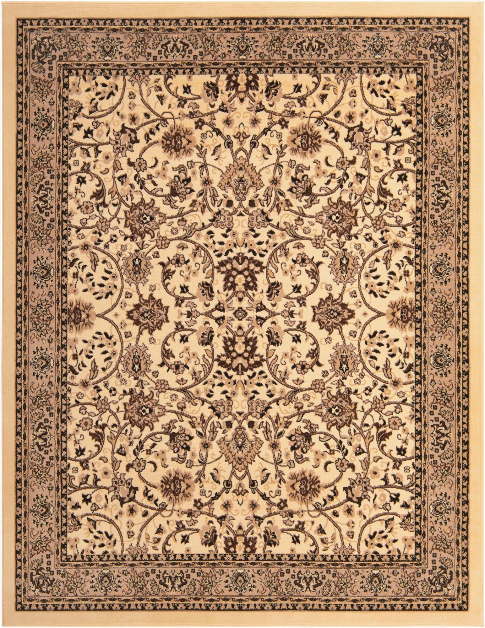 7' 10 x 10' Kashan Design Rug