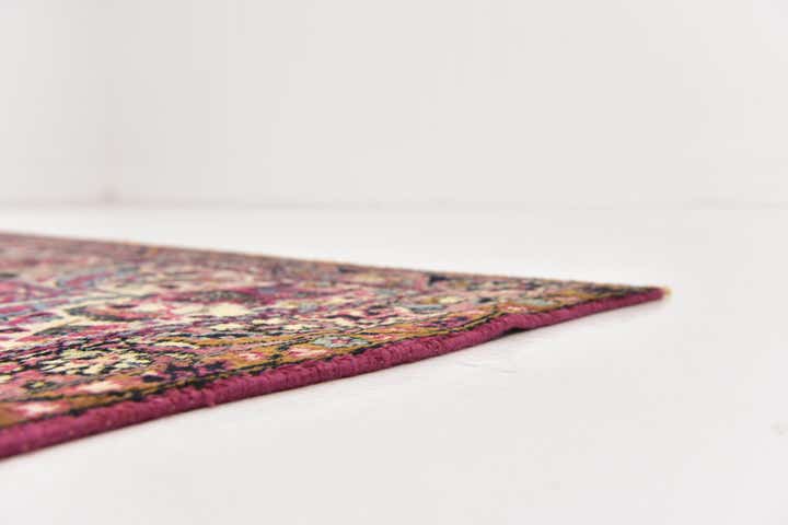 8' 9 x 11' 8 Hand Knotted Kashan Persian Wool Rug