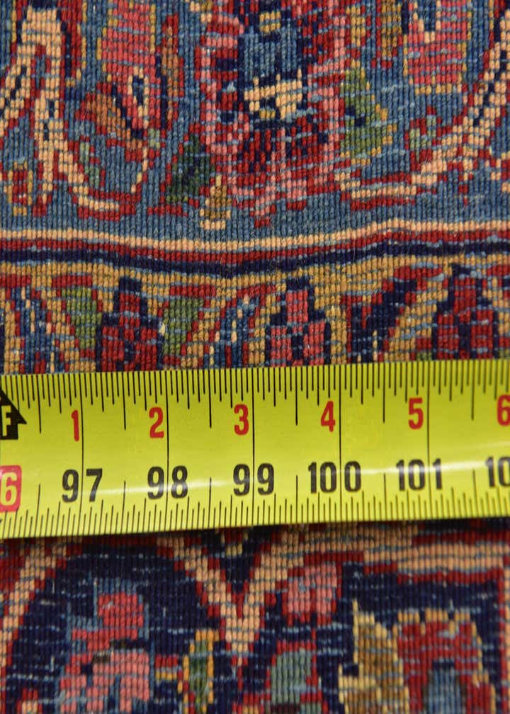 8' 8 x 12' 2 Hand Knotted Kashan Persian Rug