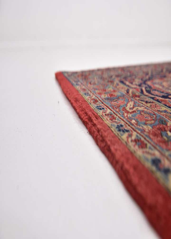 8' 8 x 12' 2 Hand Knotted Kashan Persian Rug
