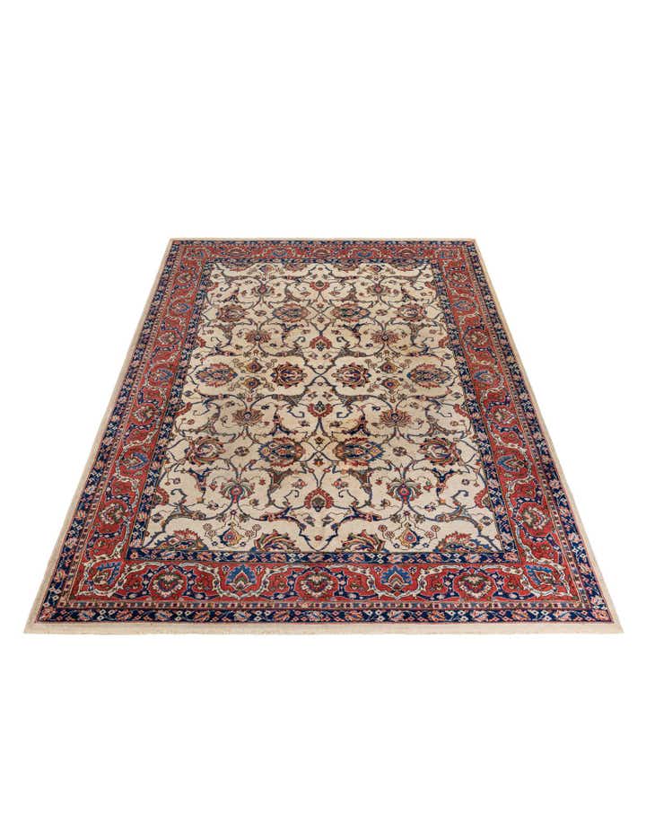 8' 8 x 11' 10 Hand Knotted Kashan Persian Wool Rug
