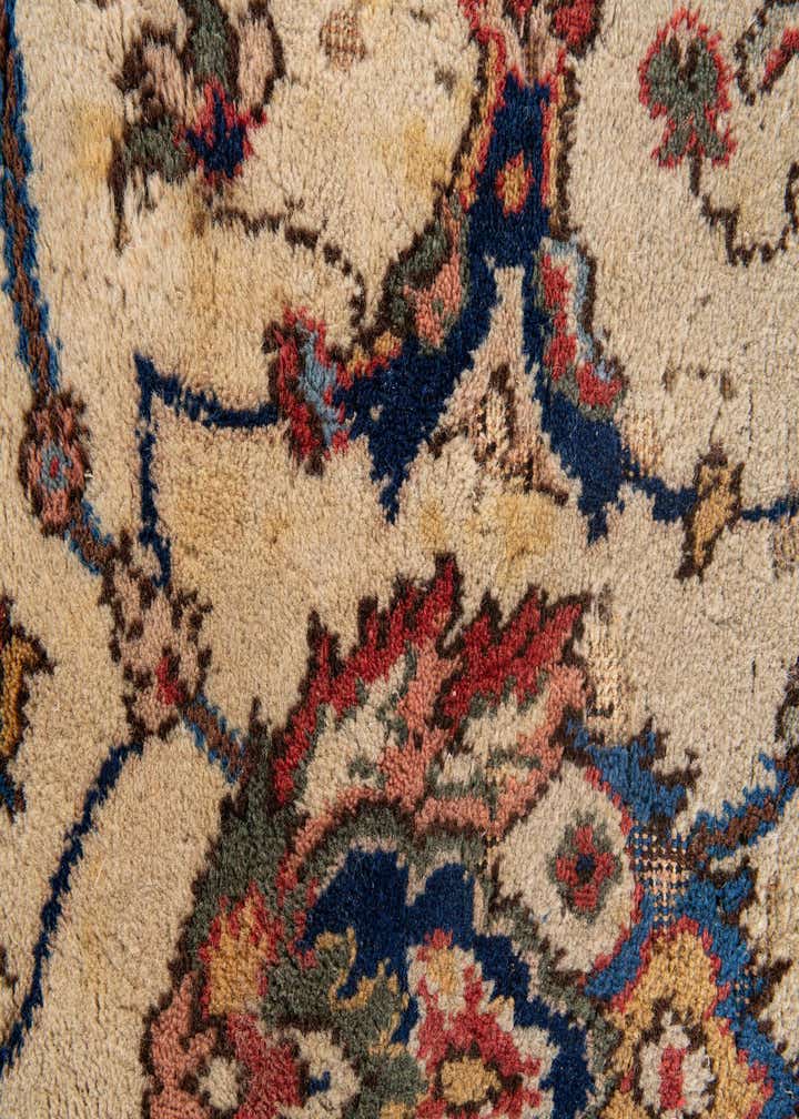 8' 8 x 11' 10 Hand Knotted Kashan Persian Wool Rug
