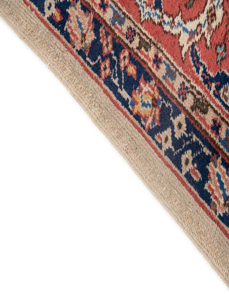 Detail image of 8' 8 x 11' 10 Hand Knotted Kashan Persian Wool Rug