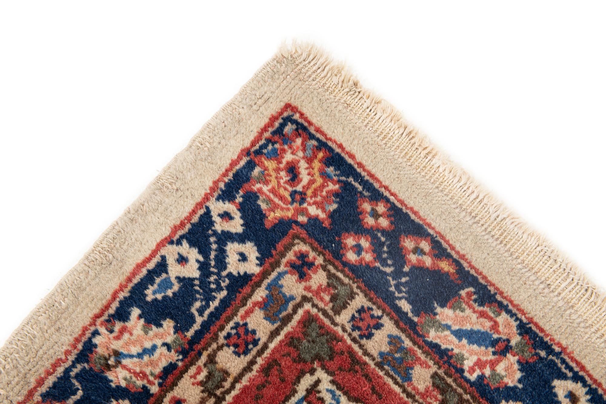 8' 8 x 11' 10 Hand Knotted Kashan Persian Wool Rug