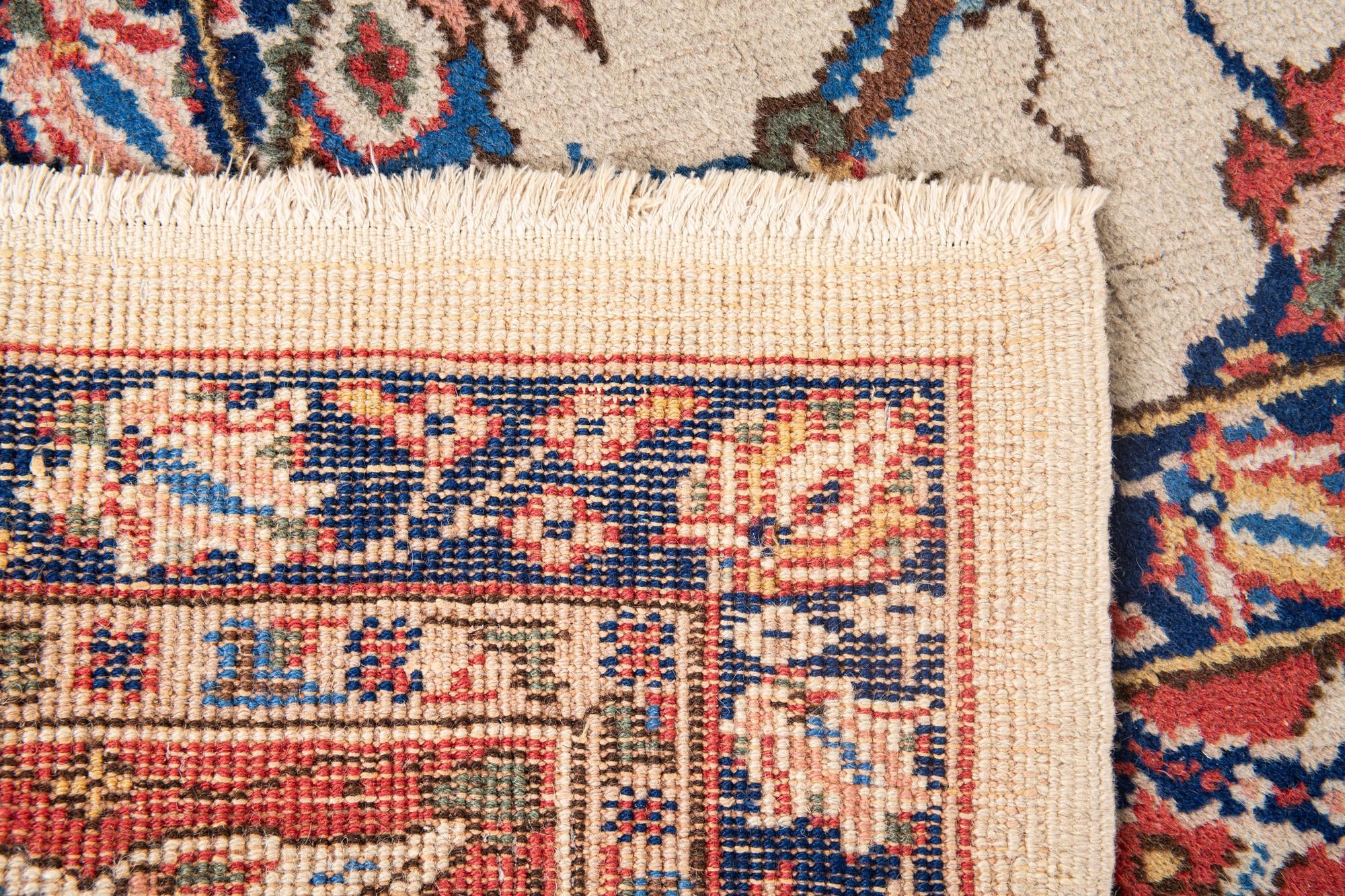 8' 8 x 11' 10 Hand Knotted Kashan Persian Wool Rug