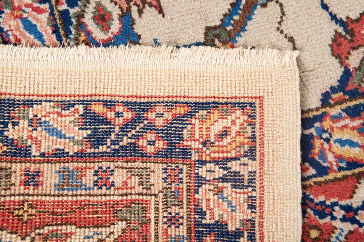 8' 8 x 11' 10 Hand Knotted Kashan Persian Wool Rug