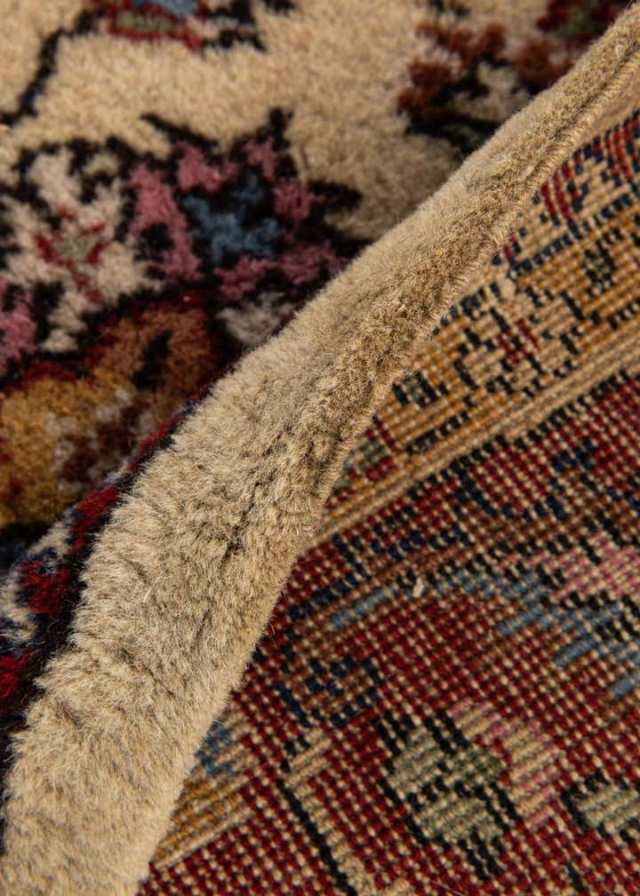 7' 2 x 10' 2 Hand Knotted Kashan Wool Rug