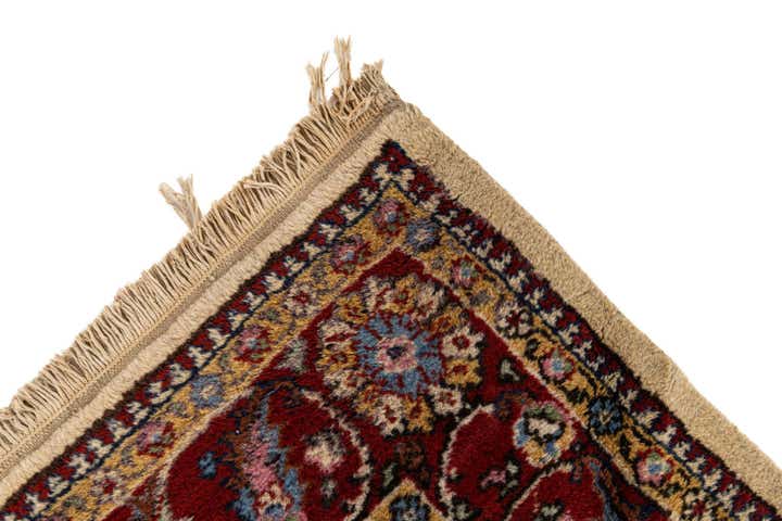 7' 2 x 10' 2 Hand Knotted Kashan Wool Rug