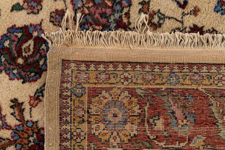 7' 2 x 10' 2 Hand Knotted Kashan Wool Rug