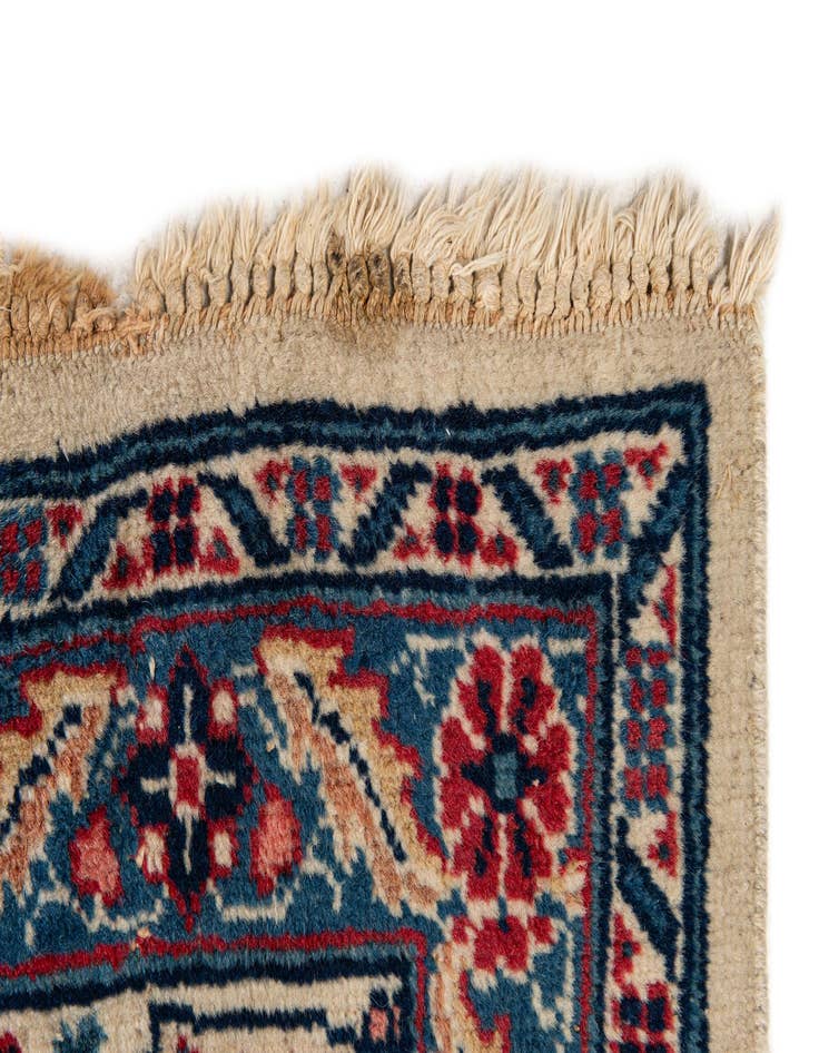 Detail image of 6' 6 x 9' 5  Hand Knotted Kashan Persian Wool Rug