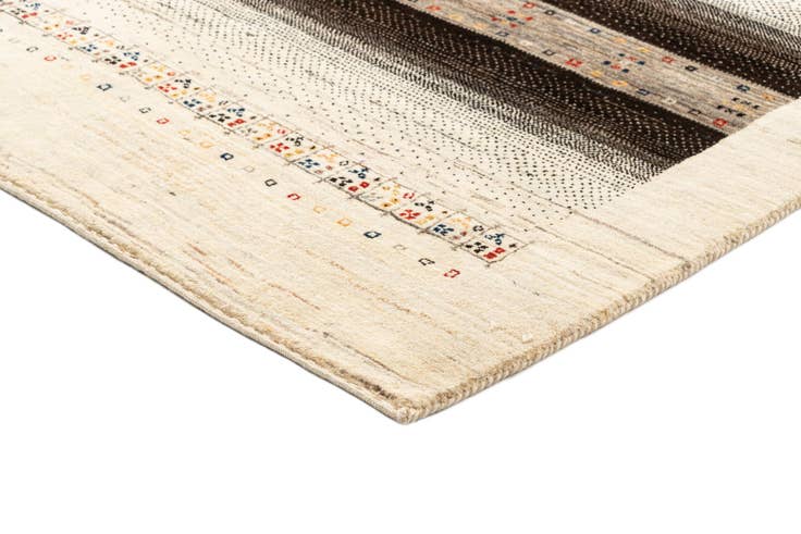 Detail image of 5' x 6' 7 Hand Knotted Kashkuli Gabbeh Wool Rug