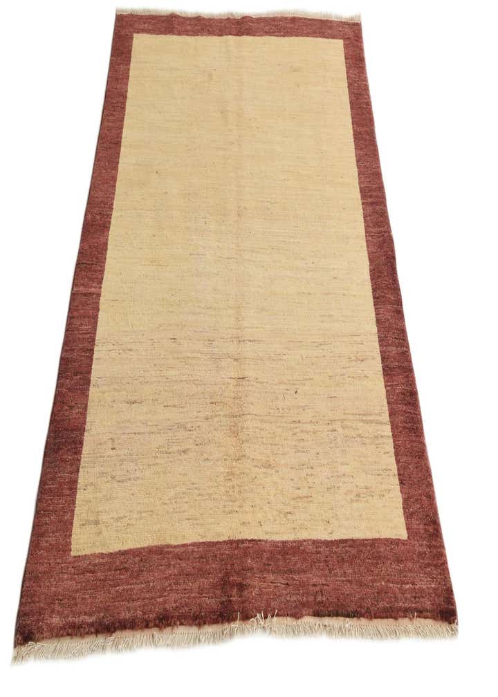 3' 10 x 5' 7 Hand Knotted Kashkuli Gabbeh Wool Rug