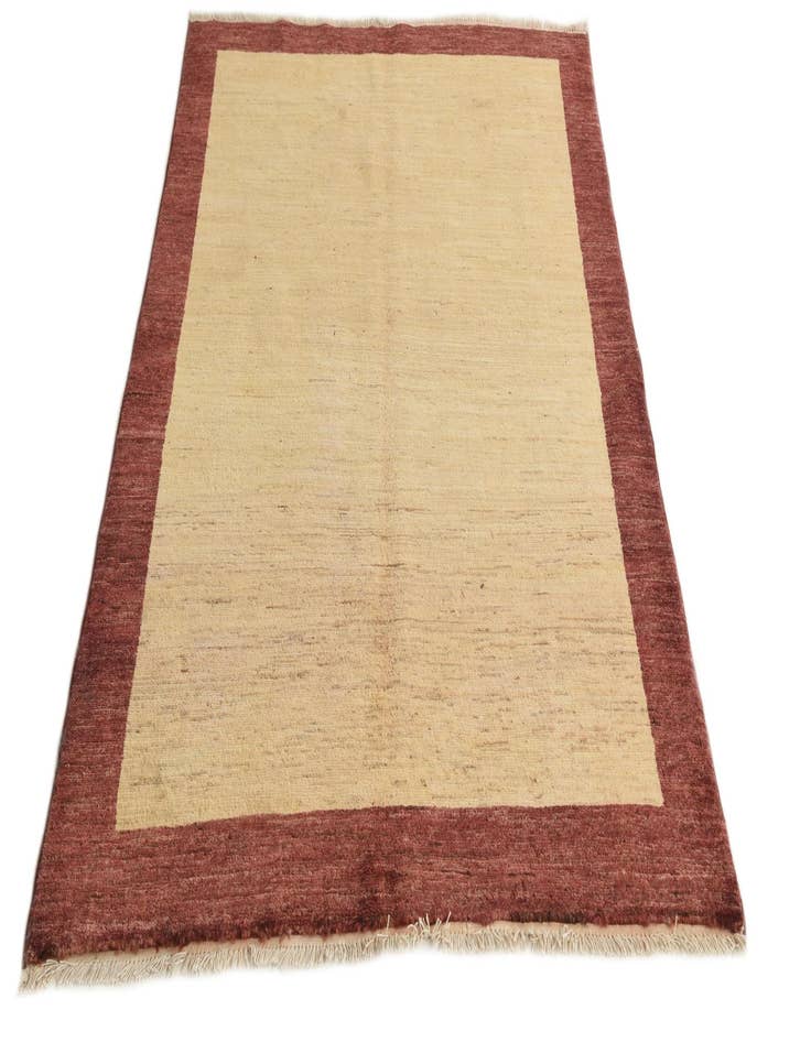 Detail image of 3' 10 x 5' 7 Hand Knotted Kashkuli Gabbeh Wool Rug