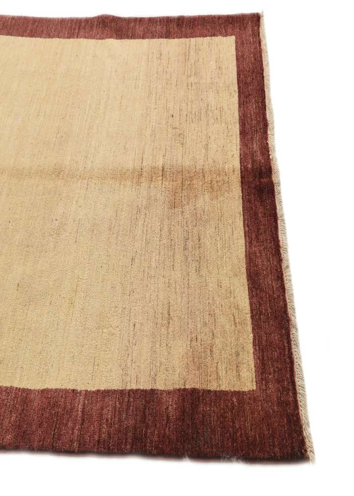3' 10 x 5' 7 Hand Knotted Kashkuli Gabbeh Wool Rug