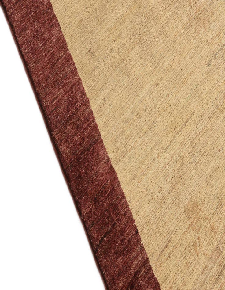 Detail image of 3' 10 x 5' 7 Hand Knotted Kashkuli Gabbeh Wool Rug