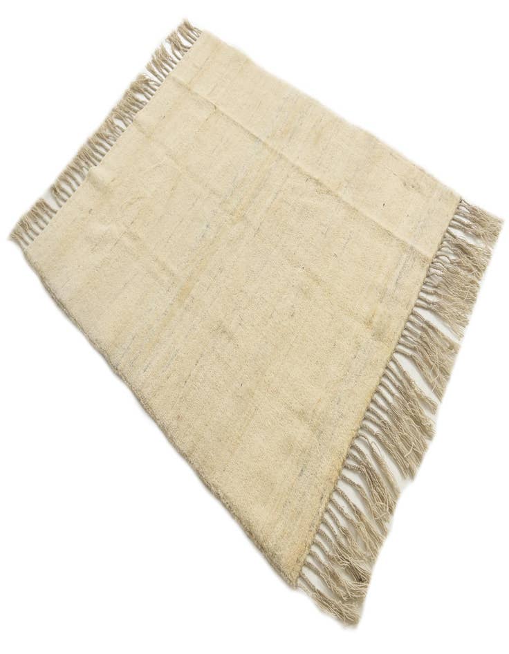 Detail image of 4' x 4' 9 Hand Knotted Kashkuli Gabbeh Wool Rug
