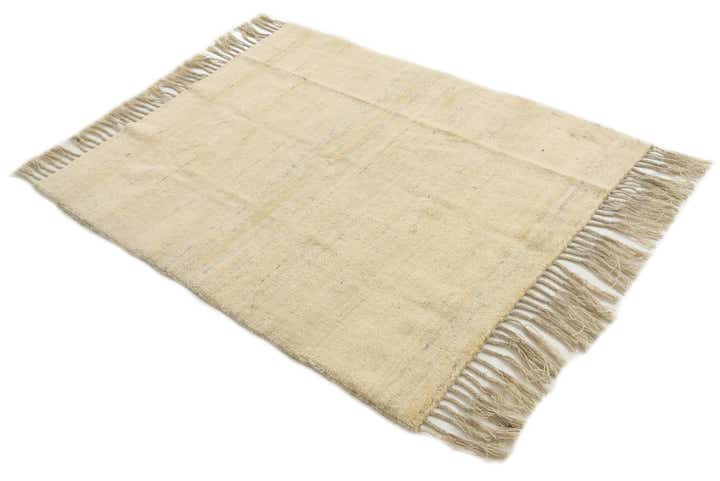 4' x 4' 9 Hand Knotted Kashkuli Gabbeh Wool Rug