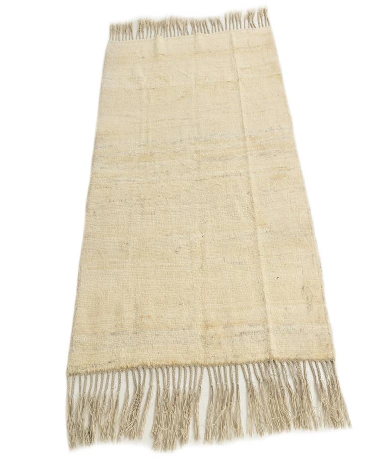 Detail image of 4' x 4' 9 Hand Knotted Kashkuli Gabbeh Wool Rug