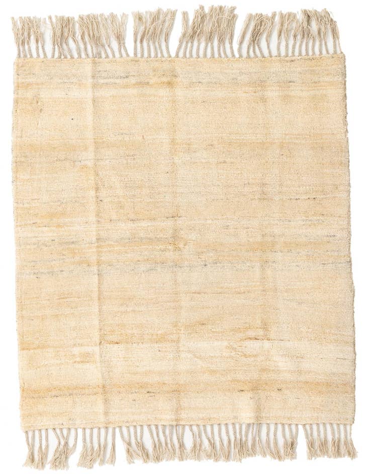 Detail image of 4' x 4' 9 Hand Knotted Kashkuli Gabbeh Wool Rug
