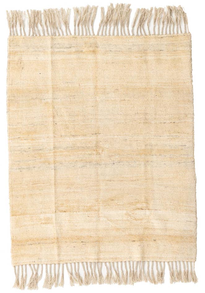 Detail image of 4' x 4' 9 Hand Knotted Kashkuli Gabbeh Wool Rug
