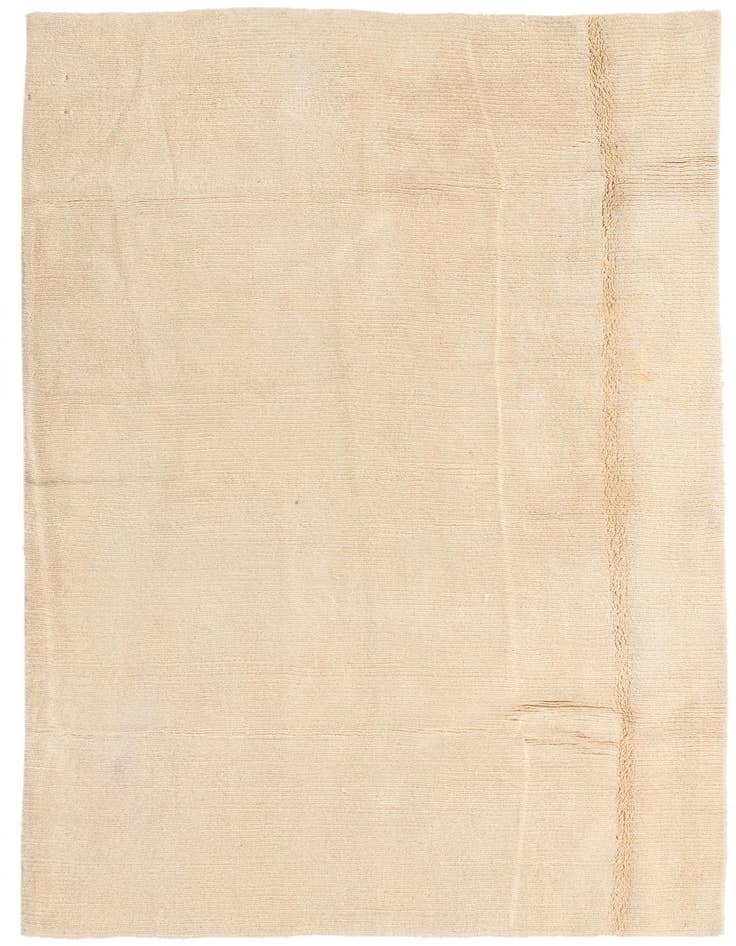 Detail image of 3' 8 x 6' 8 Hand Knotted Kashkuli Gabbeh Wool Rug