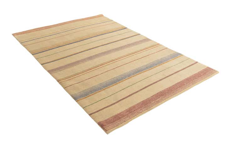 5' 6 x 8' 2 Hand Knotted Kashkuli Gabbeh Oriental Wool Rug