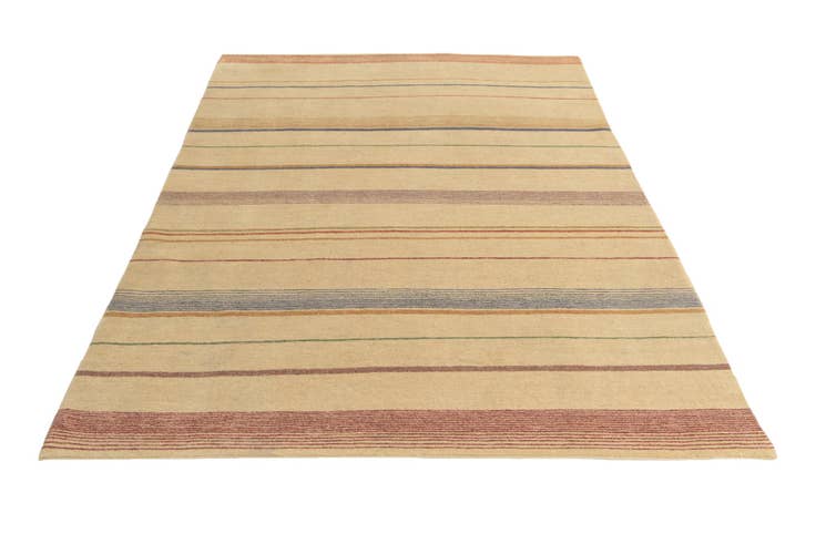 Detail image of 5' 6 x 8' 2 Hand Knotted Kashkuli Gabbeh Oriental Wool Rug