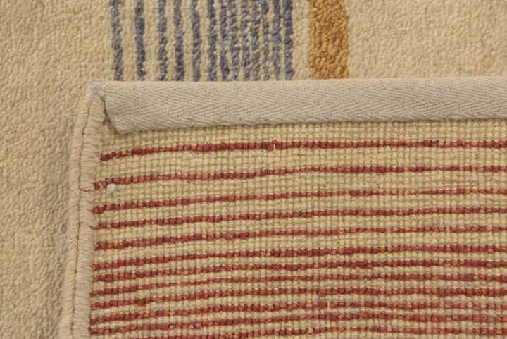 5' 6 x 8' 2 Hand Knotted Kashkuli Gabbeh Oriental Wool Rug