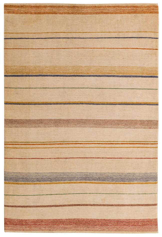 Detail image of 5' 6 x 8' 2 Hand Knotted Kashkuli Gabbeh Oriental Wool Rug