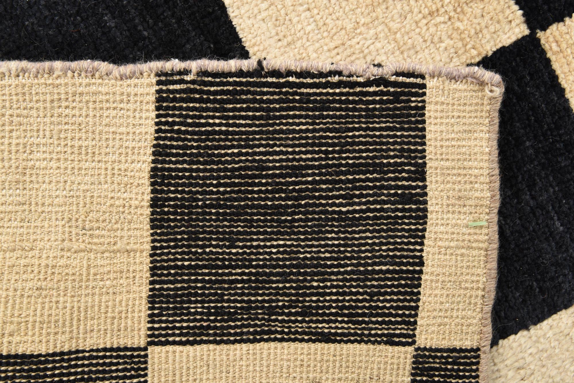 6' 9 x 9' 10 Hand Knotted Kashkuli Gabbeh Wool Rug