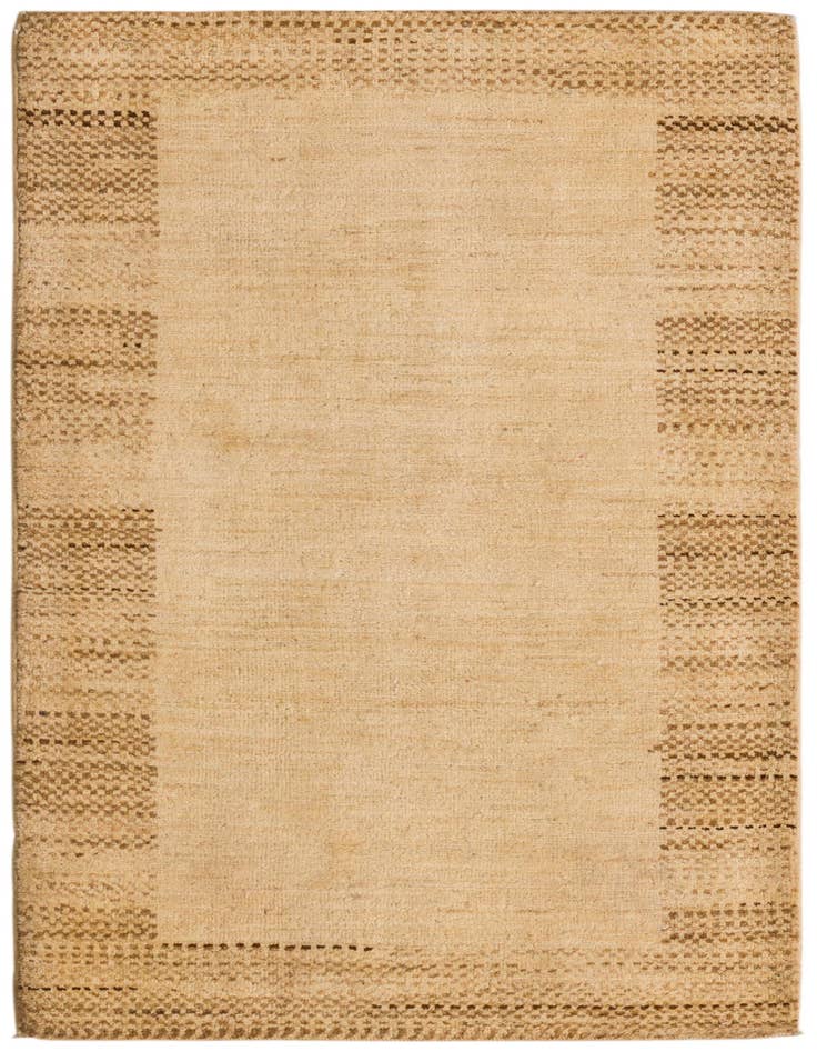 Detail image of 2' 5 x 4' 6 Hand Knotted Kashkuli Gabbeh Rug
