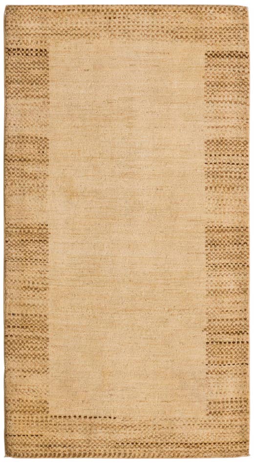Detail image of 2' 5 x 4' 6 Hand Knotted Kashkuli Gabbeh Rug