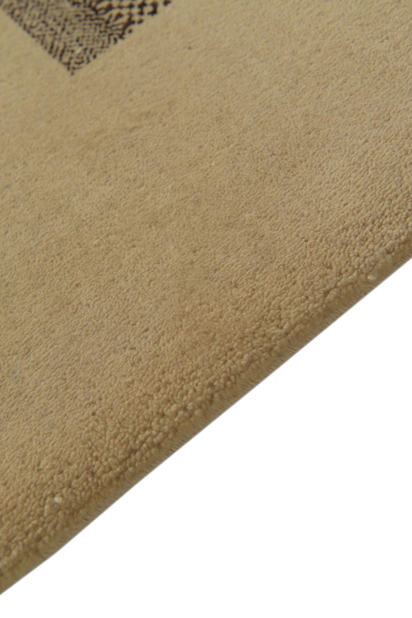 5' 7 x 8' Hand Knotted Kashkuli Gabbeh Wool Rug