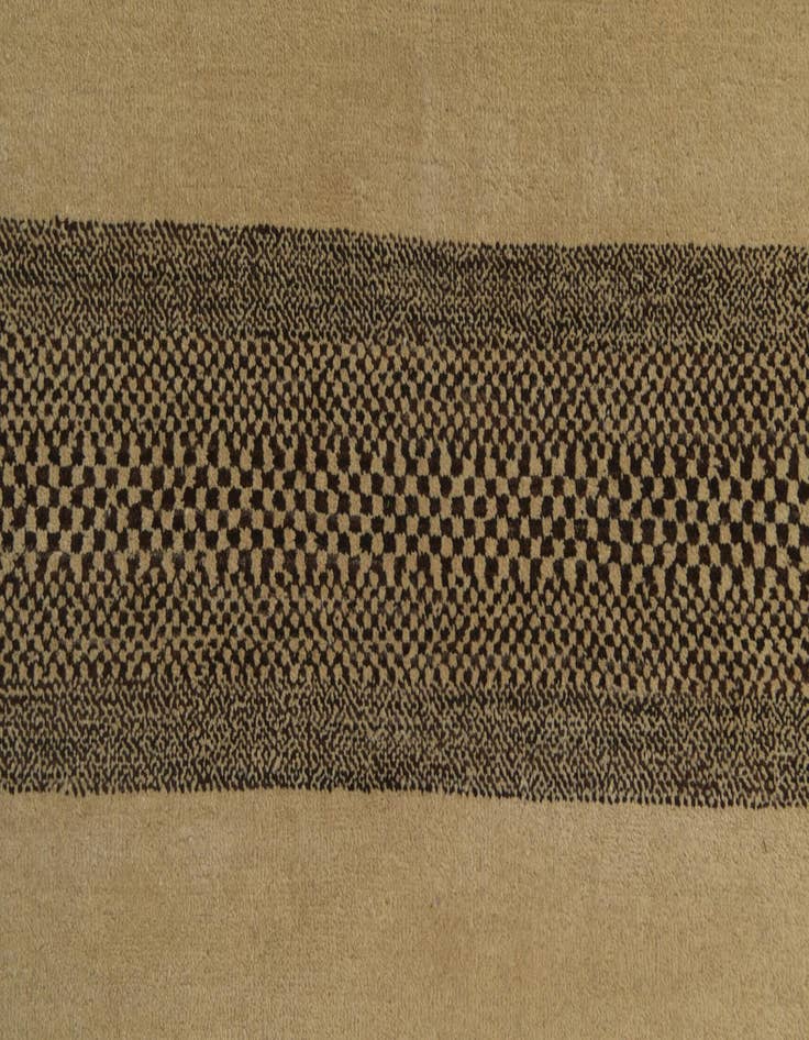 Detail image of 5' 7 x 8'  Hand Knotted Kashkuli Gabbeh Wool Rug